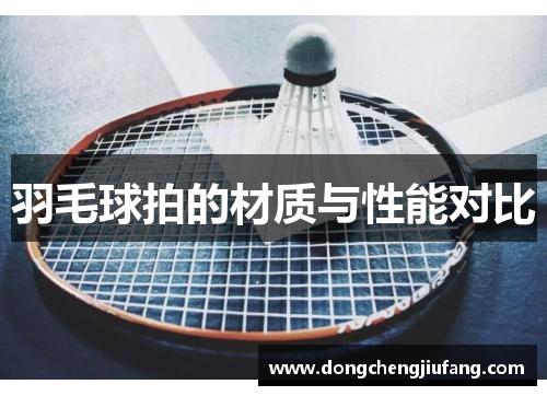 羽毛球拍的材质与性能对比